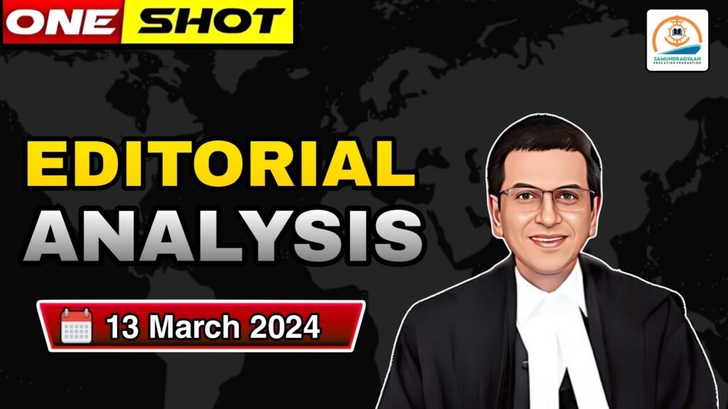 Editorials & Articles – 13 March 2024